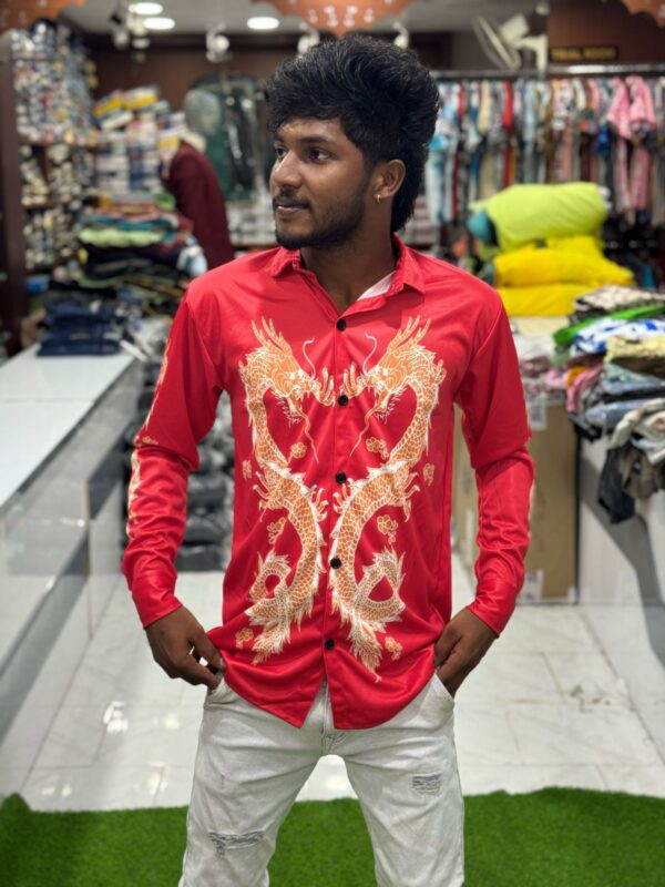 AJITH GBU RED DRAGON SHIRT