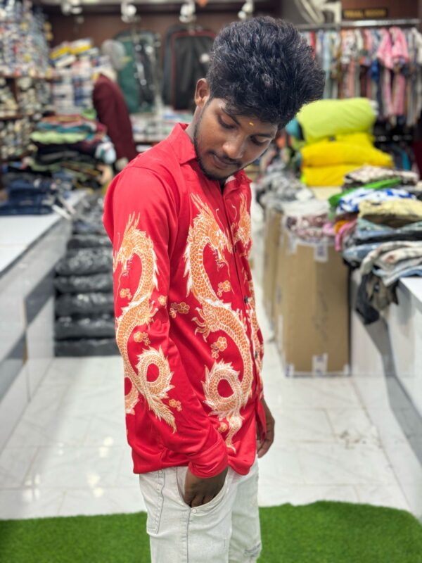 AJITH GBU RED DRAGON SHIRT - Image 2